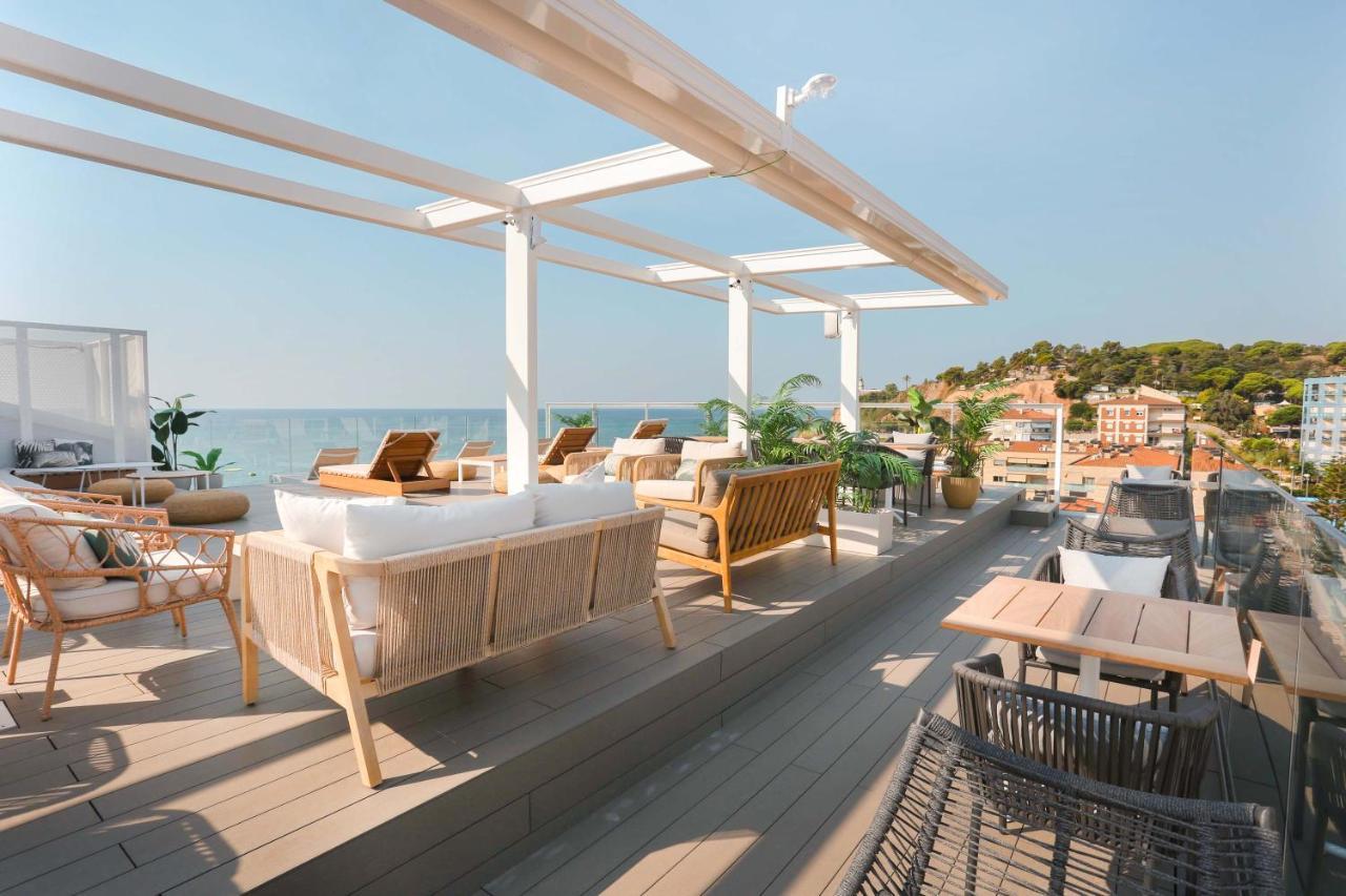 Kaktus Hotel Kaktus Playa - Adults Recommended Calella Exterior photo The hotel's rooftop bar