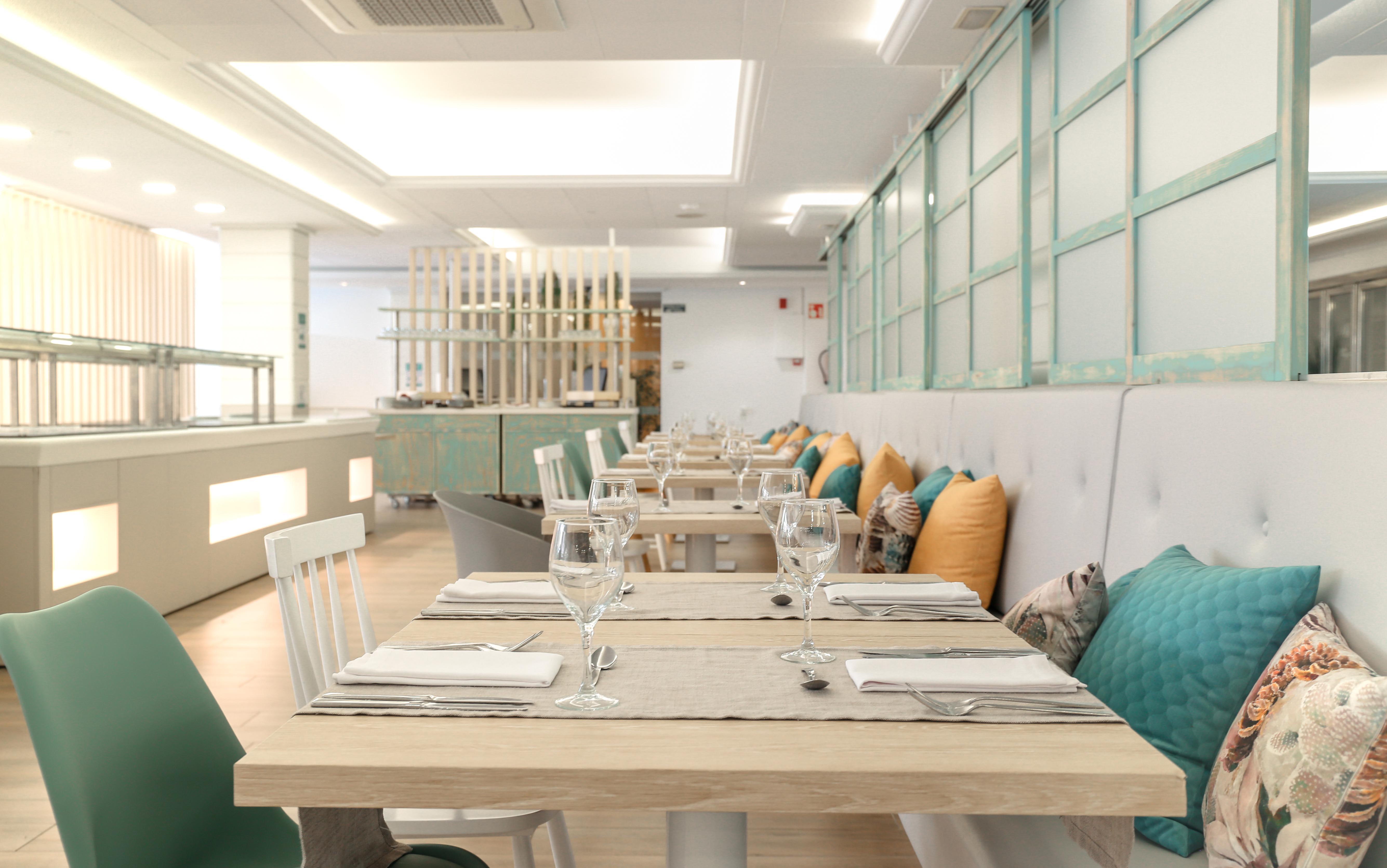 Kaktus Hotel Kaktus Playa - Adults Recommended Calella Exterior photo Restaurant interior
